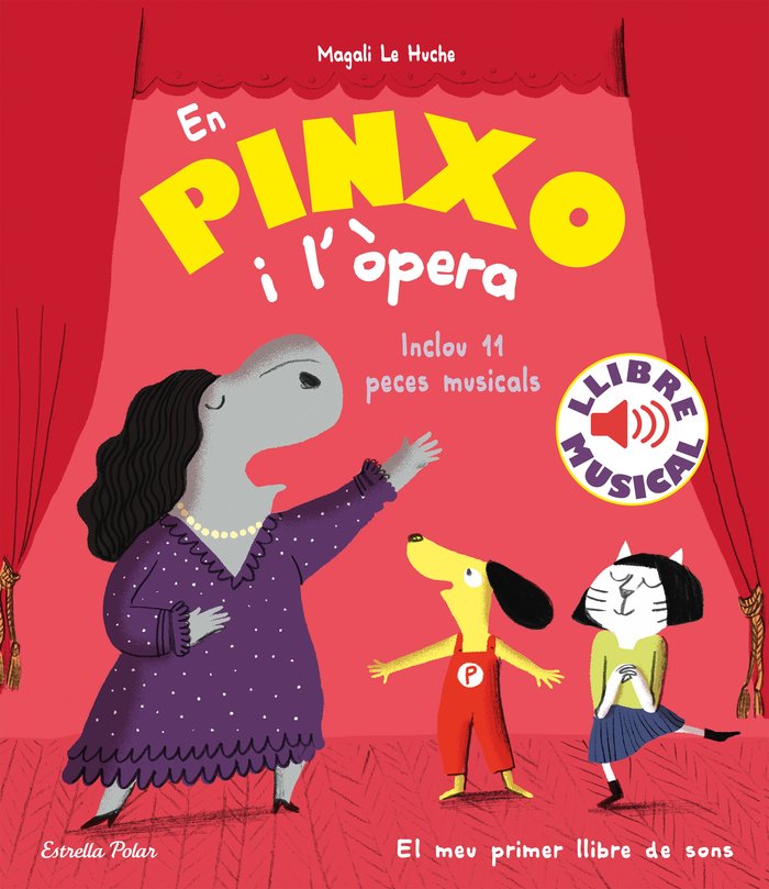 EN PINXO I L'OPERA. LLIBRE MUSICAL, de LE HUCHE, MAGALI | portada del libro