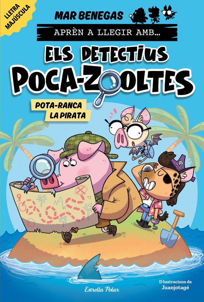 APREN A LLEGIR AMB ELS DETECTIUS POCA-ZOOLTES 5. POTA-RANCA LA PIRATA, de BENEGAS, MAR | portada del libro