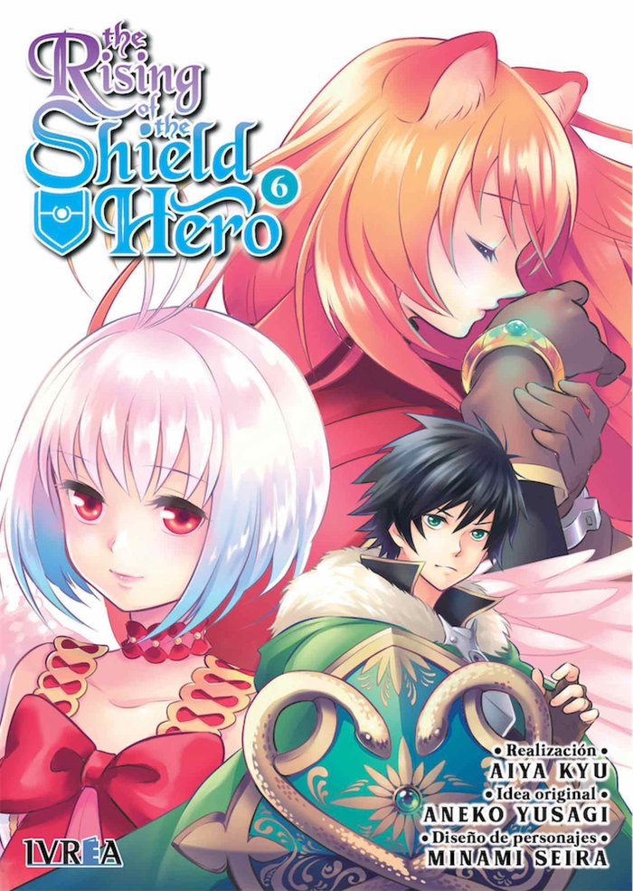 The Rising of the Shield Hero 6, de Aiya Kyu | portada del libro