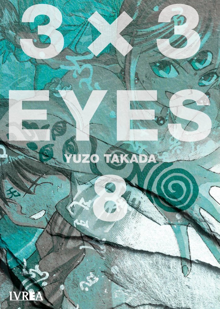3X3 EYES 8, de Yuzo Takada | portada del libro