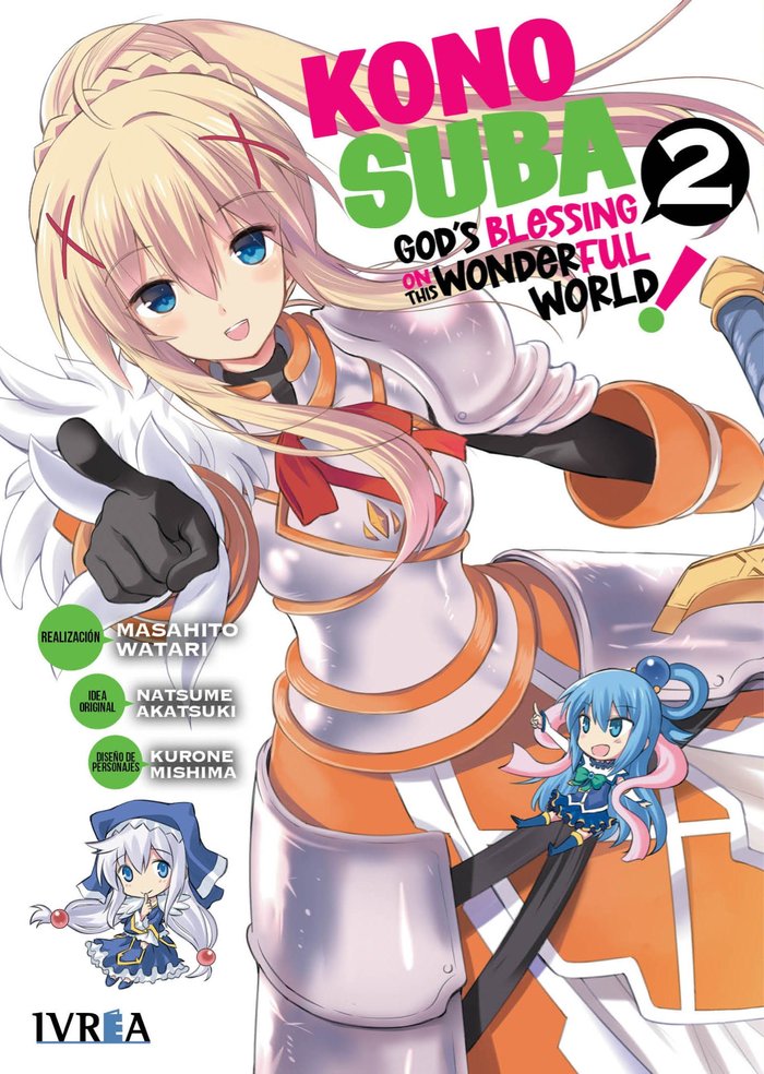 Konosuba 2, de Masahito Watari | portada del libro