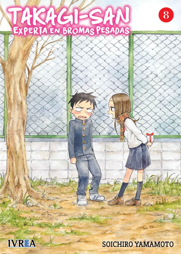 Takagi-San Experta en Bromas Pesadas 8, de Soichiro Yamamoto | portada del libro
