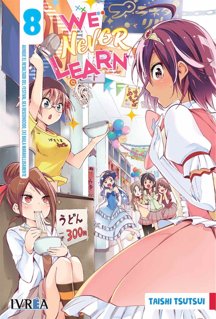 We Never Learn 8, de Taishi Tsutsui | portada del libro
