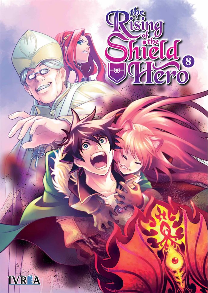 The Rising of the Shield Hero 8, de Aiya Kyu | portada del libro