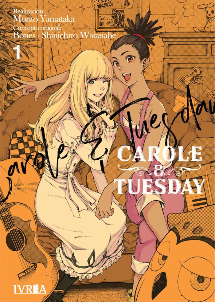 Carole & Tuesday 1, de Morito Yamataka | portada del libro