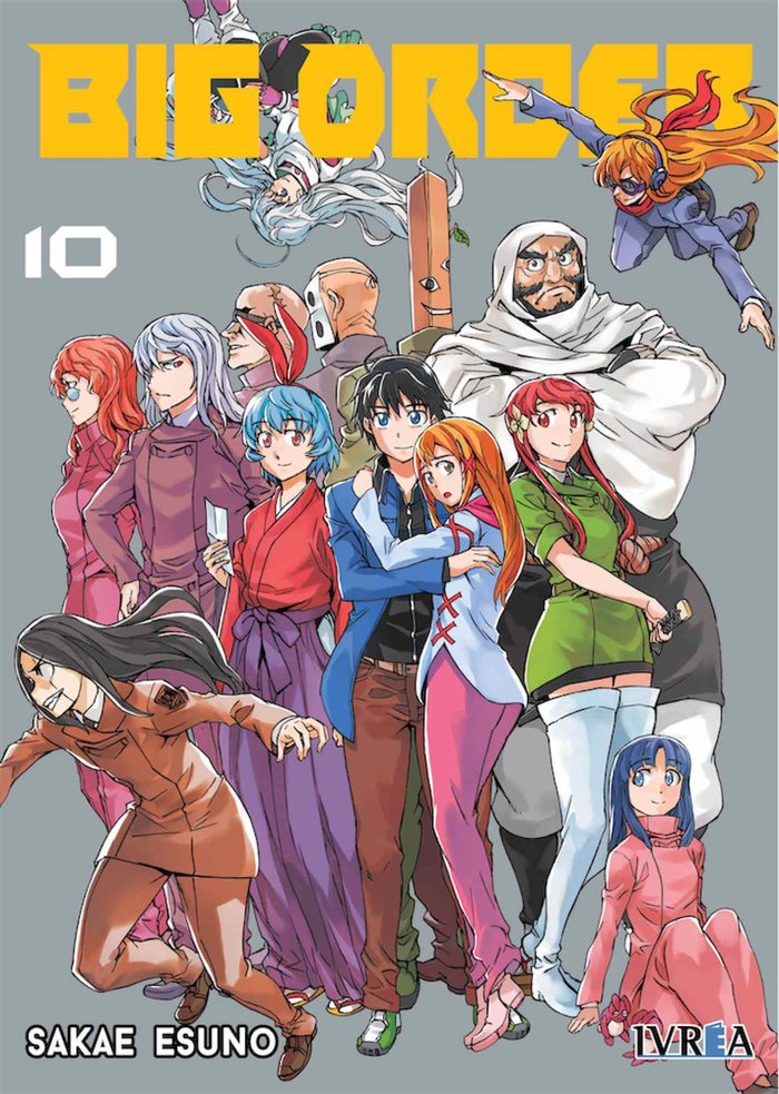 Big Order 10, de Sakae Esuno | portada del libro