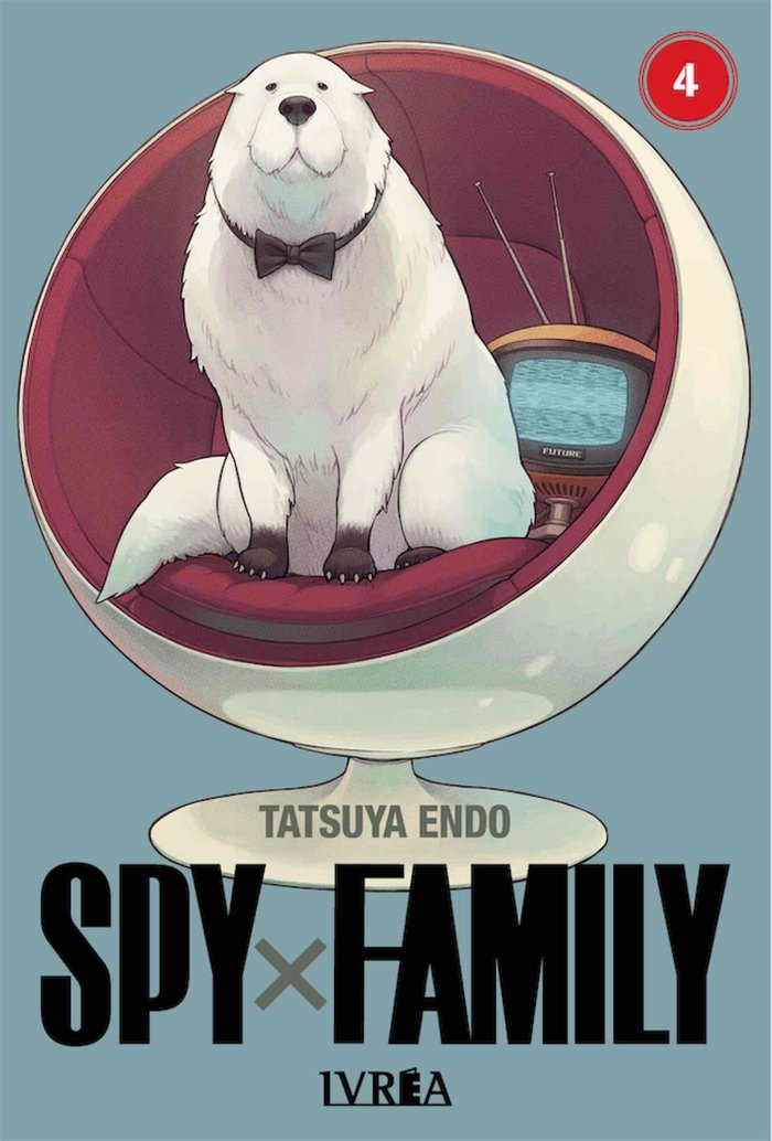 Spy x Family 4, de Tatsuya Endo | portada del libro