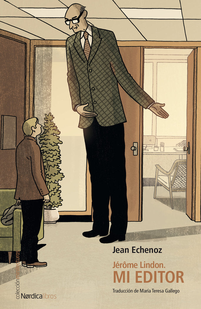 JEROME LINDON. EL AUTOR Y SU EDITOR, de ECHENOZ, JEAN | portada del libro