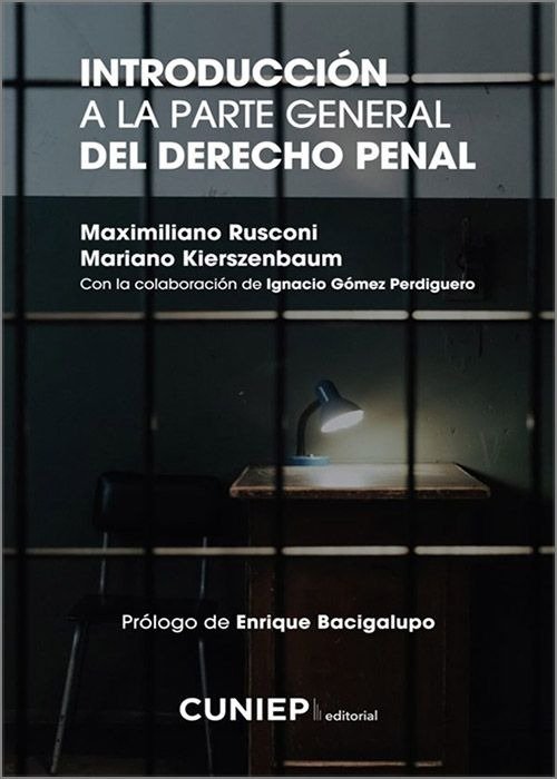 INTRODUCCION A LA PARTE GENERAL DEL DERECHO PENAL, de RUSCONI | portada del libro
