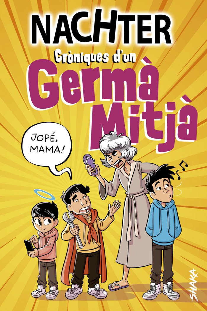 CRONIQUES D'UN GERMA MITJA, de NACHTER | portada del libro