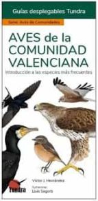AVES DE LA COMUNIDAD VALENCIANA (GUIAS DESPLEGABLES TUNDRA), de Víctor J. Hernández | portada del libro