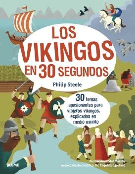 VIKINGOS EN 30 SEGUNDOS, LOS, de STEELE | portada del libro