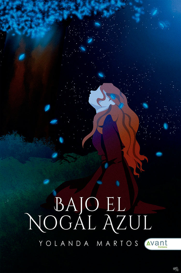Bajo el nogal azul, de Martos, Yolanda | portada del libro