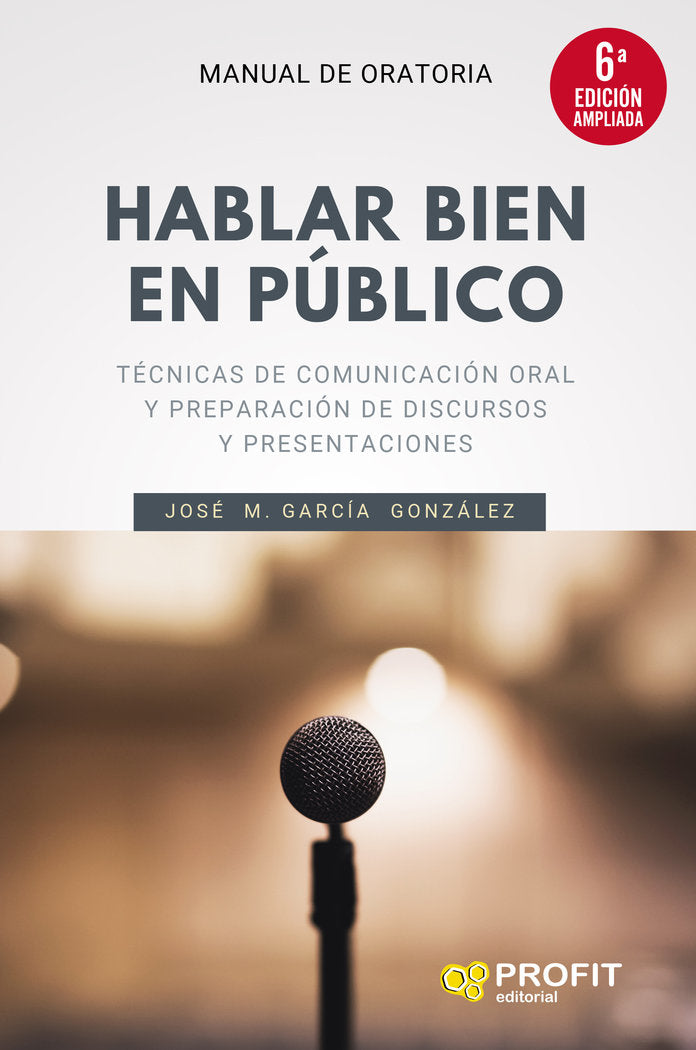 HABLAR BIEN EN PUBLICO, de GARCIA GONZALEZ | portada del libro