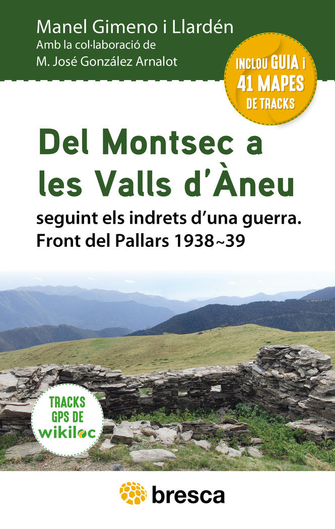 DEL MONTSEC A LES VALLS D'ANEU, de GIMENO I LLARDEN, MANEL | portada del libro