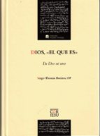 DIOS, EL QUE ES, de SERGE THOMAS BONINO OP | portada del libro