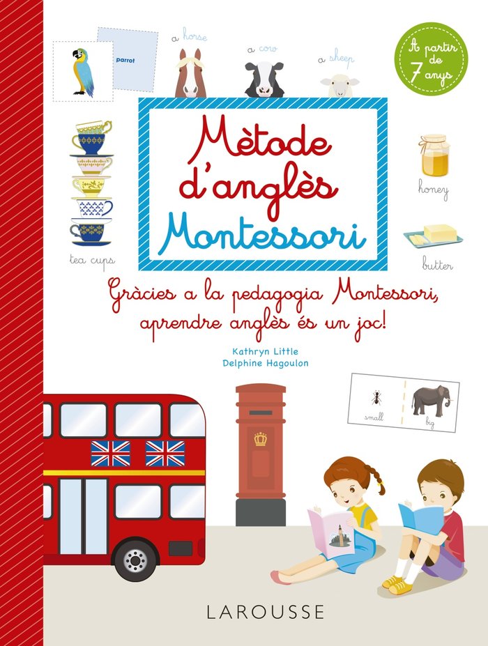 METODE D'ANGLES MONTESSORI, de LITTLE, KATHRYN | portada del libro