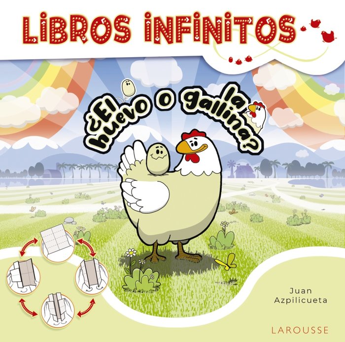 LIBROS INFINITOS EL HUEVO O LA GALLINA, de AZPILICUETA PEREZ, JUAN | portada del libro