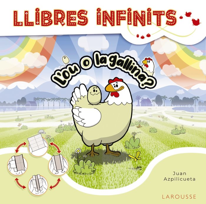 Llibres infinits. L'ou o la gallina?, de AZPILICUETA PEREZ, JUAN | portada del libro