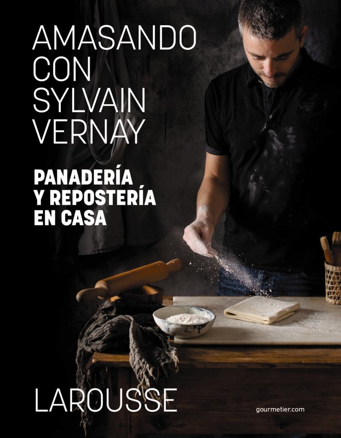 AMASANDO CON SYLVAIN VERNAY PANADERIA Y R, de VERNAY, SYLVAIN | portada del libro