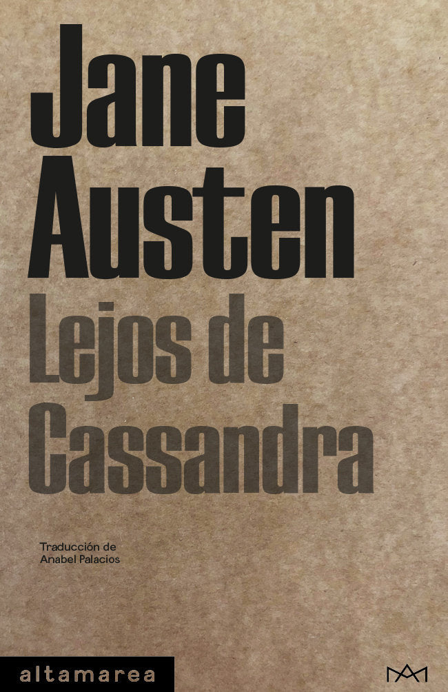 LEJOS DE CASSANDRA, de AUSTEN, JANE | portada del libro
