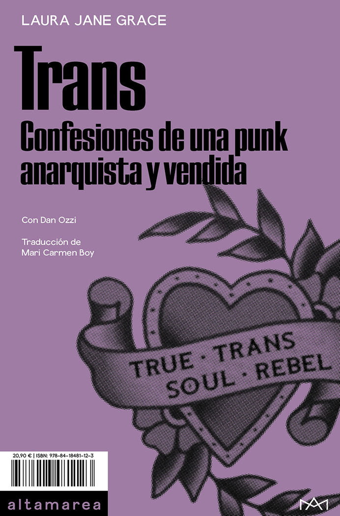 TRANS, de LAURA JANE GRACE | portada del libro