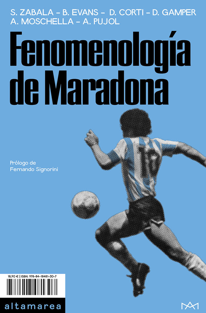 FENOMENOLOGIA DE MARADONA, de ZABALA, SANTIAGO | portada del libro