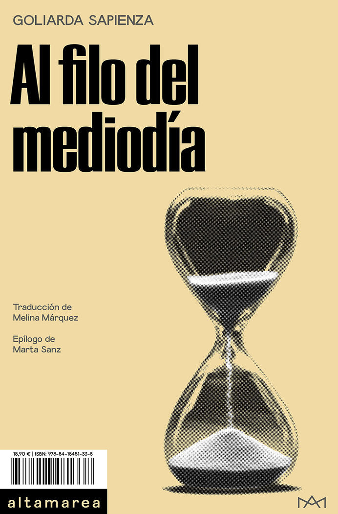 AL FILO DEL MEDIODIA, de SAPIENZA, GOLIARDA | portada del libro