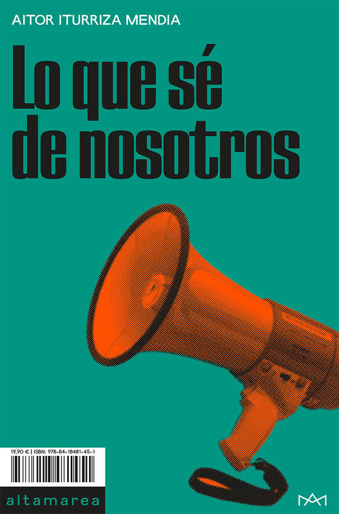 LO QUE SE DE NOSOTROS, de ITURRIZA, AITOR | portada del libro