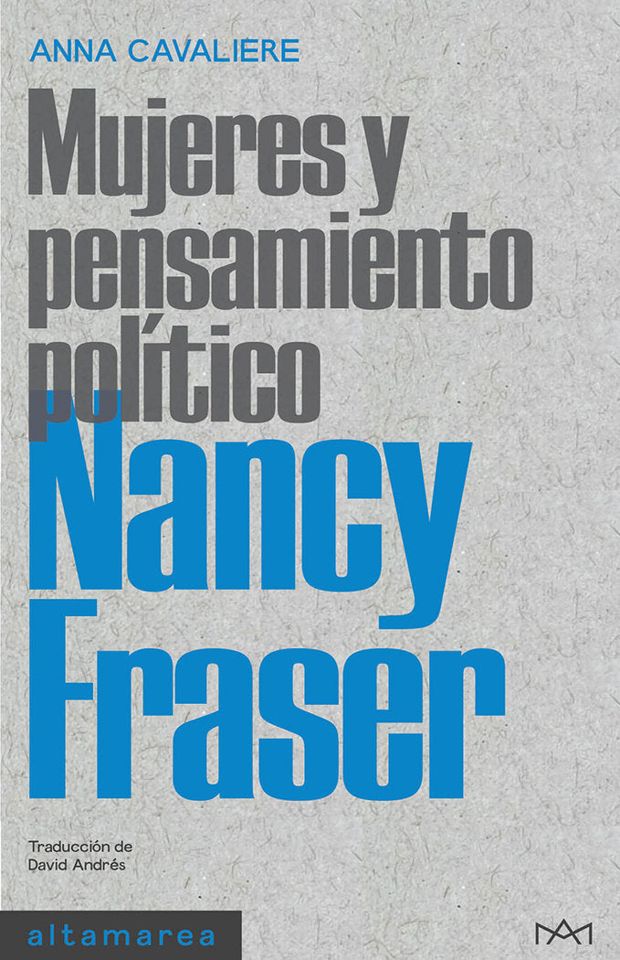 NANCY FRASER, de CAVALIERE, ANNA | portada del libro