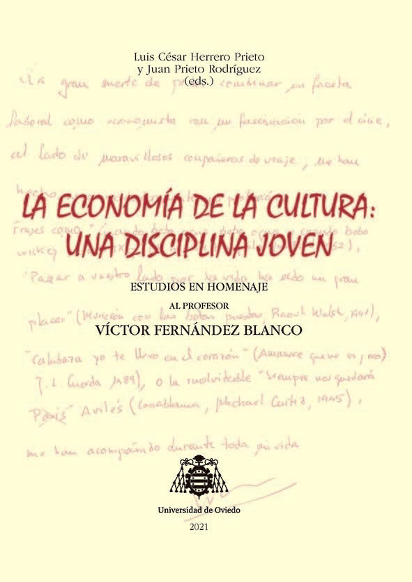 LA ECONOMIA DE LA CULTURA UNA DISCIPLINA, de AA.VV. | portada del libro