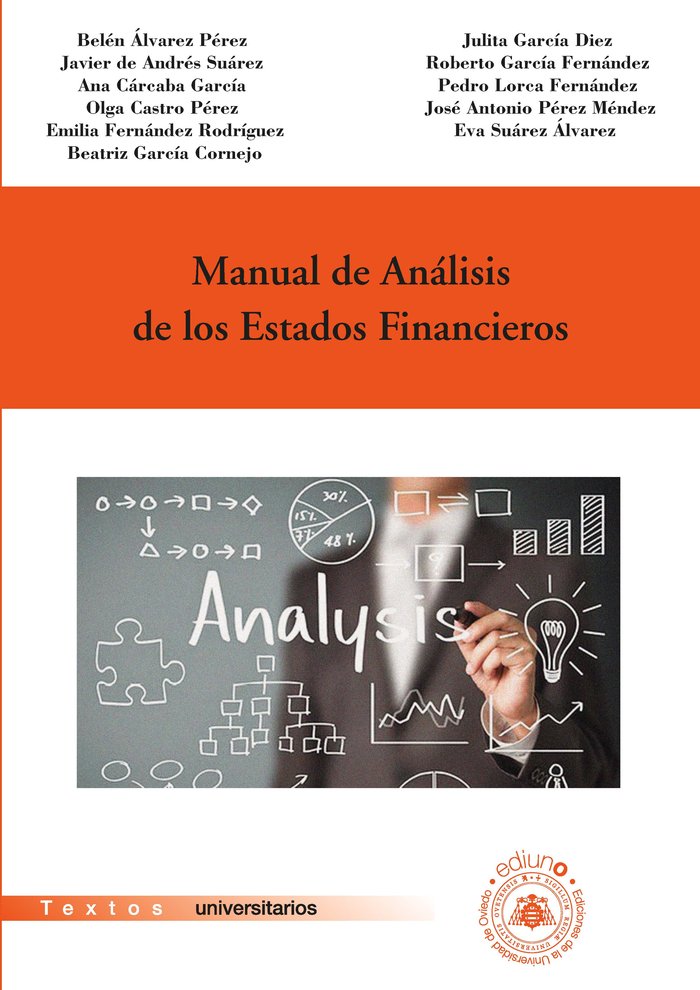 MANUAL DE ANALISIS DE LOS ESTADOS FINANCIEROS, de ALVAREZ PEREZ | portada del libro