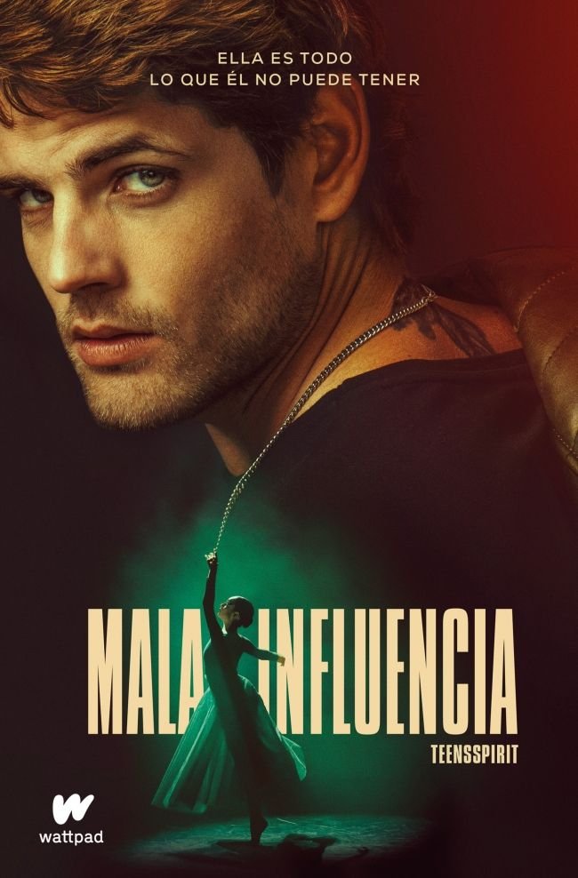 MALA INFLUENCIA, de TEENSSPIRIT | portada del libro