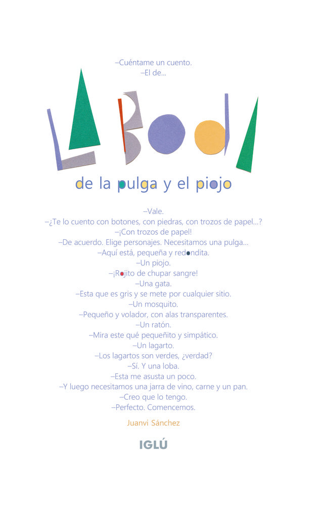 La boda de la pulga y el piojo, de Sánchez López, Juan Vicente | portada del libro