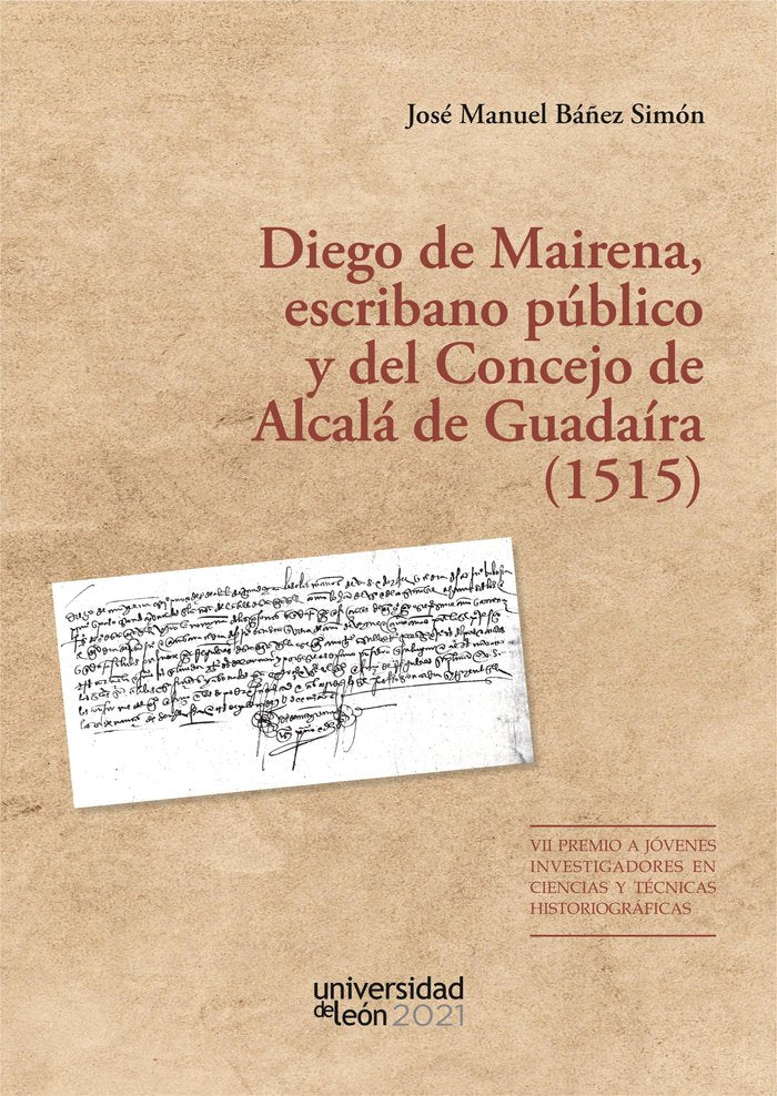 DIEGO DE MAIRENA ESCRIBANO PUBLICO Y DEL, de BAÑEZ SIMON, JOSE MANUEL | portada del libro