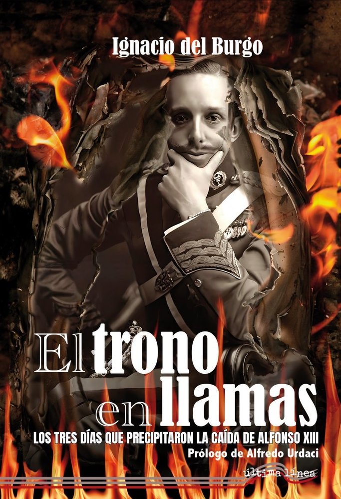 EL TRONO EN LLAMAS, de BURGO | portada del libro
