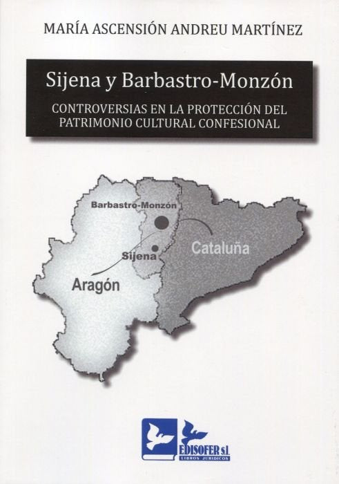 SIJENA Y BARBASTRO-MONZON, de ANDREU MARTINEZ, MARIA ASCENSION | portada del libro