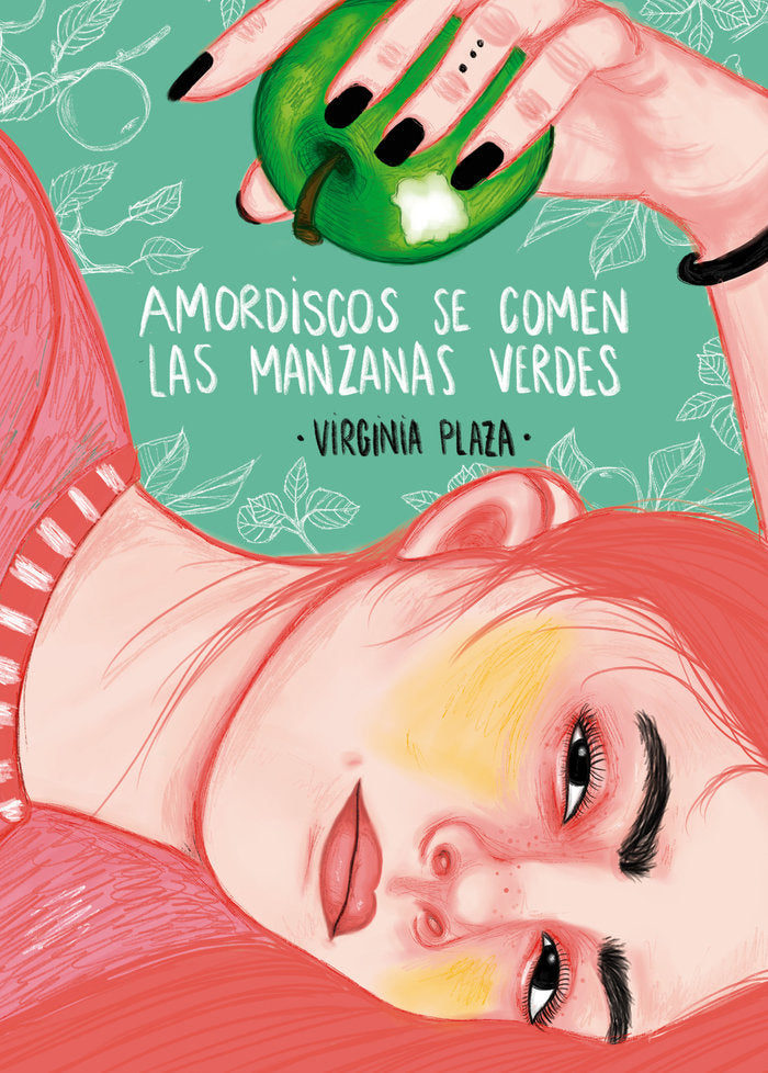A MORDISCOS SE COMEN LAS MANZANAS VERDES, de PLAZA, VIRGINIA | portada del libro