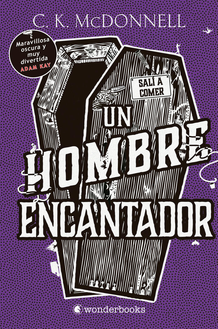 UN HOMBRE ENCANTADOR, de MCDONNELL, C. K. | portada del libro