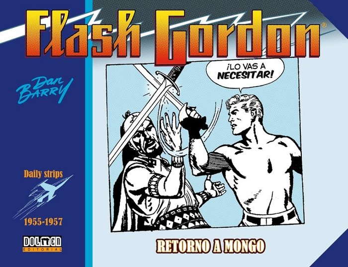 FLASH GORDON 1955-1957, de BARRY, DAN | portada del libro