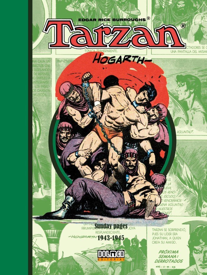 TARZAN 04 (1943-1945), de RICE BURROUGHS, EDGAR | portada del libro