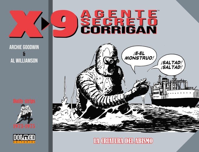 AGENTE SECRETO X-9 CORRIGAN 1973-1975, de WILLIAMSON, AL | portada del libro