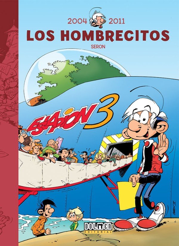LOS HOMBRECITOS 2004-2011, de SERON | portada del libro