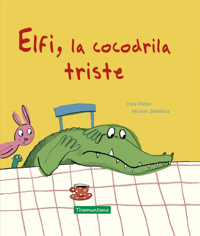 ELFI LA COCODRILA TRISTE, de PABST,INKA | portada del libro