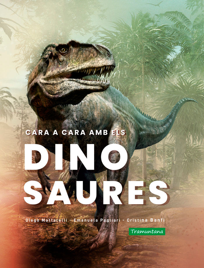 CARA A CARA AMB ELS DINOSAURES, de BANFI, CRISTINA | portada del libro