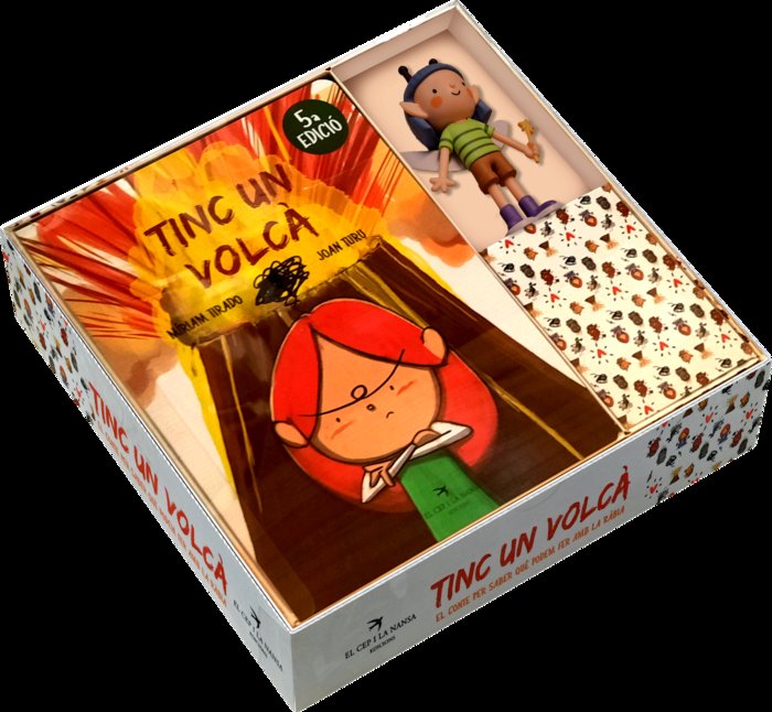 TINC UN VOLCA ED ESPECIAL LLIBRE Y FIGURA, de TIRADO, MIRIAM | portada del libro