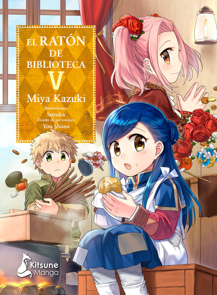 El ratón de biblioteca 5, de Kazuki, Miya | portada del libro