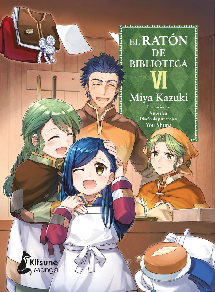 EL RATON DE BIBLIOTECA 6, de KAZUKI, MIYA | portada del libro