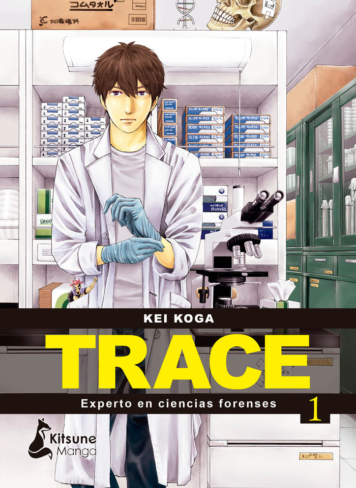 TRACE: EXPERTO EN CIENCIAS FORENSES 1, de KOGA, KEI | portada del libro