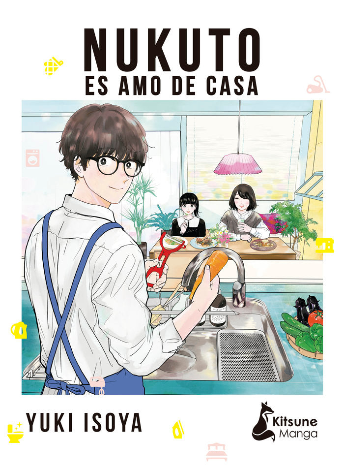 NUKUTO ES AMO DE CASA, de ISOYA, YUKI | portada del libro